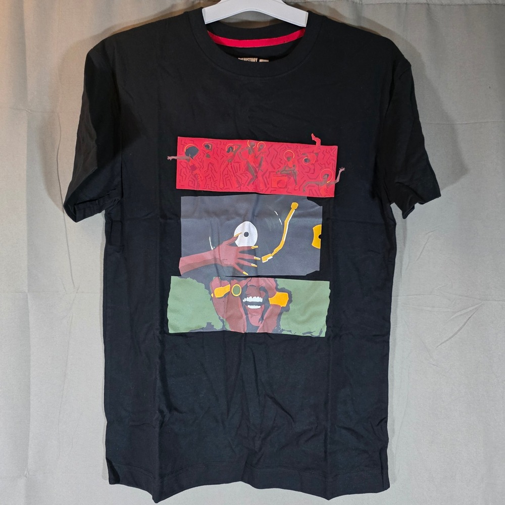 Black History Month HBCU Design Challenge Nat Graphic T-Shirt Black Small